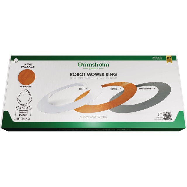 Contour D'arbustes 60 CM Rouille pour Robots de Tonte référence fournisseur 2565315